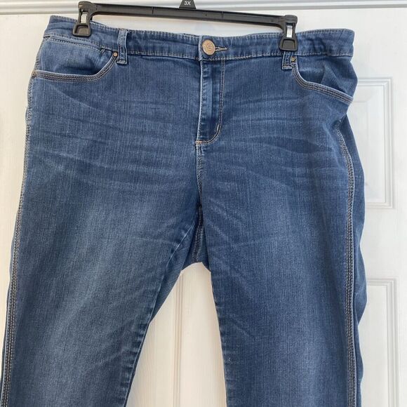 7 Seven For All Mankind Women’s Luxe Stretch Jeans/leggings Size 22 - Picture 2 of 10